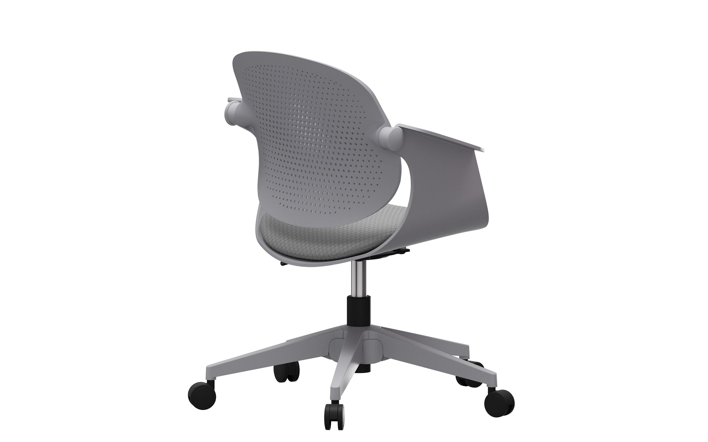 Scaun de birou Silio, gri  5